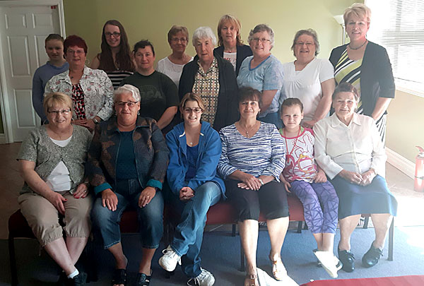 GBRC volunteers who manage the thrift store and food bank.